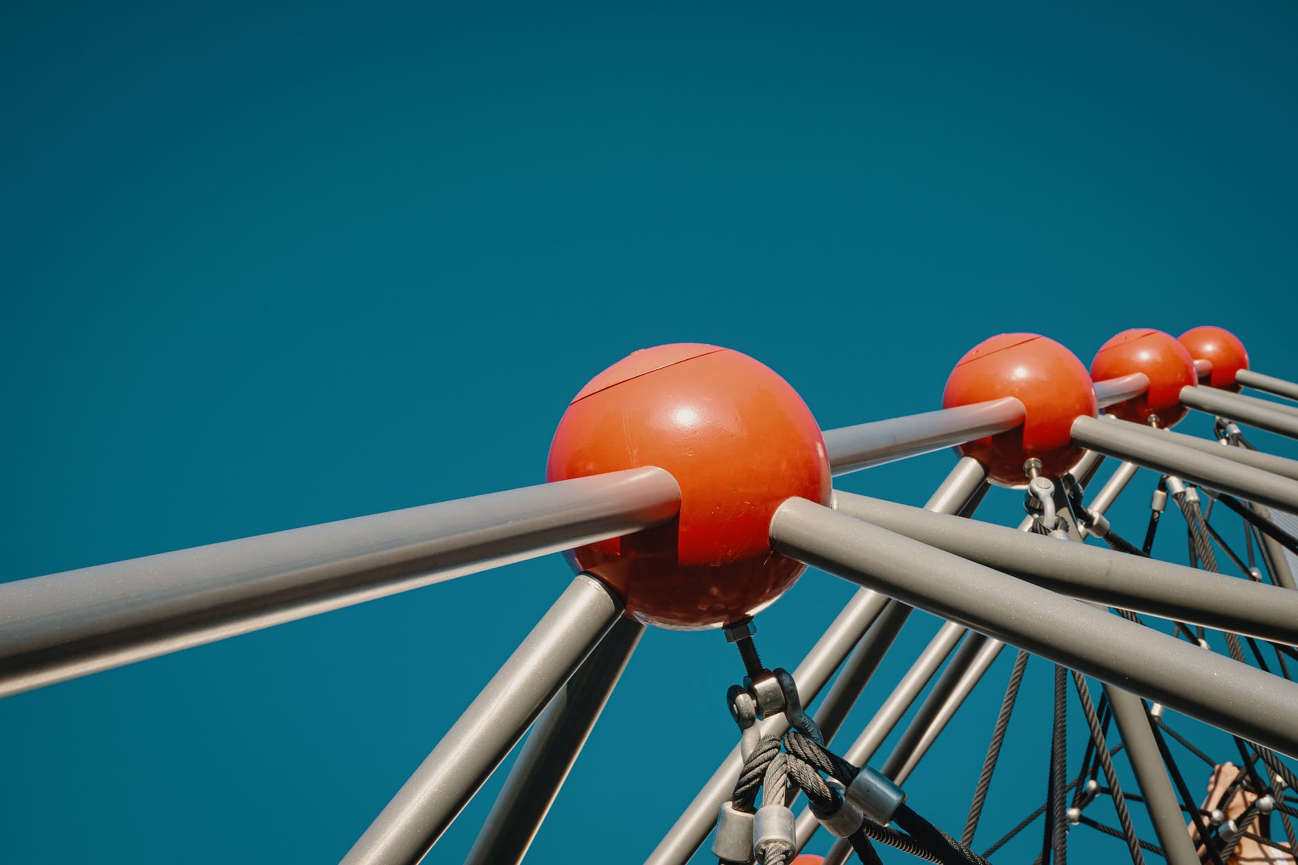 a symmetrical structure outdoor